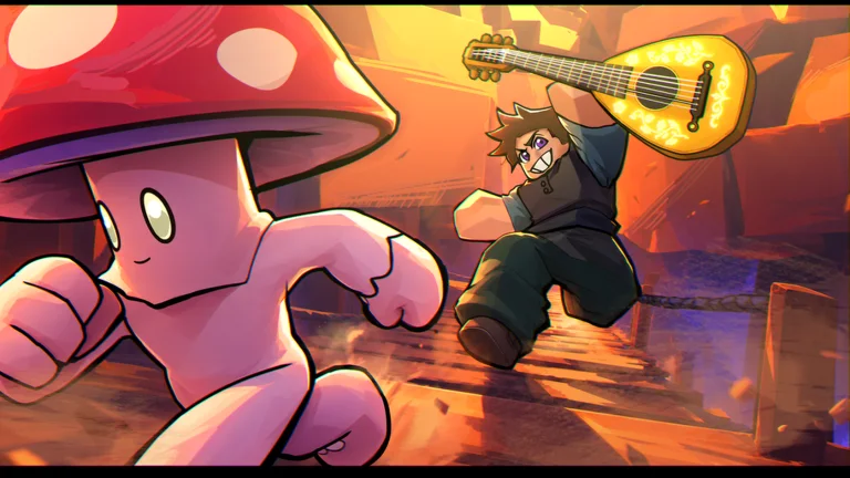 Official SCROOMS artwork of a tamer carrying an instrument