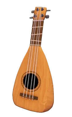 Wooden Lute